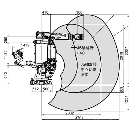 发那科 M-900iB/400L机器人耐高温防护服